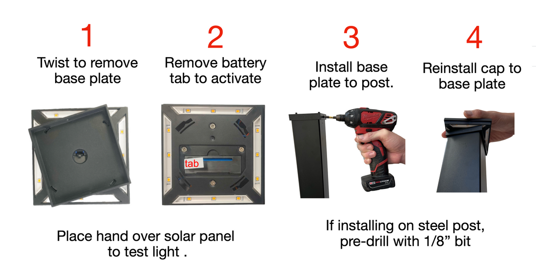 3” Solar Cap