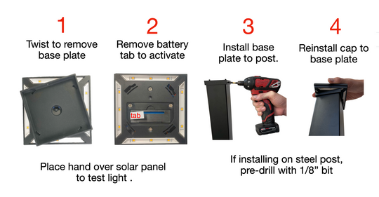 3” Solar Cap